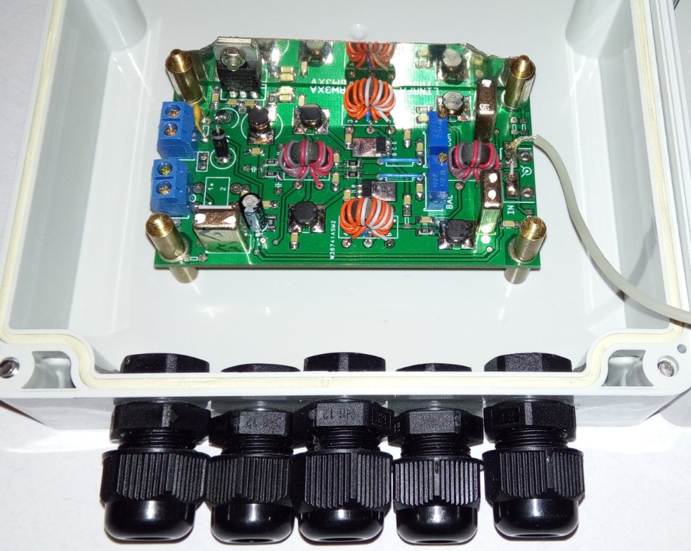 Предусилитель Common Base Transformer Feedback Norton Amplifier