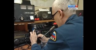 Сюжет о радиолюбителях на телеканале Россия 1. Октябрь 2015г.